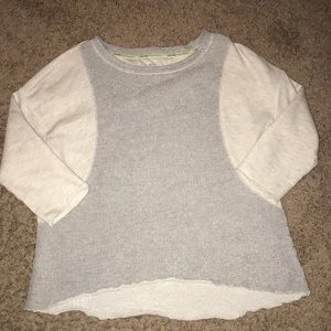 Calvin Klein cropped crew neck (quarter sleeve)